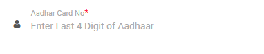 Aadhaar number