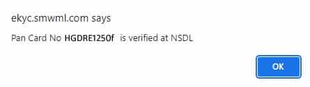 PAN CARD NUMBER VERIFICATION PAN CARD NUMBER VERIFICATION