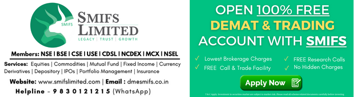 Open Free Demat and Trading Account with SMIFS (1)