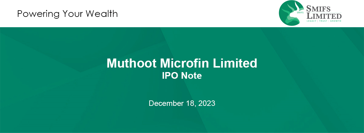 Muthoot Microfin Limited IPO NOTE