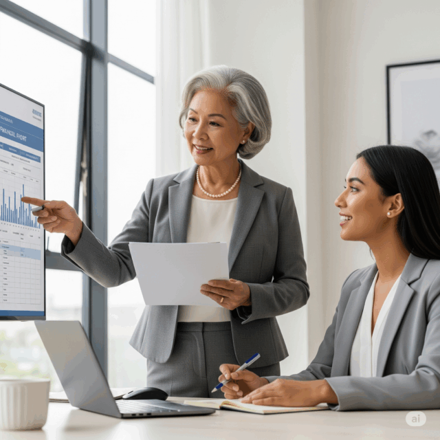 Passing down business knowledge to sustain generational wealth.