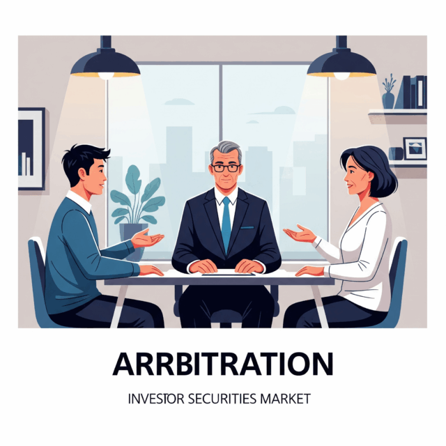 Arbitration as a method of resolving investor disputes in the securities market. 